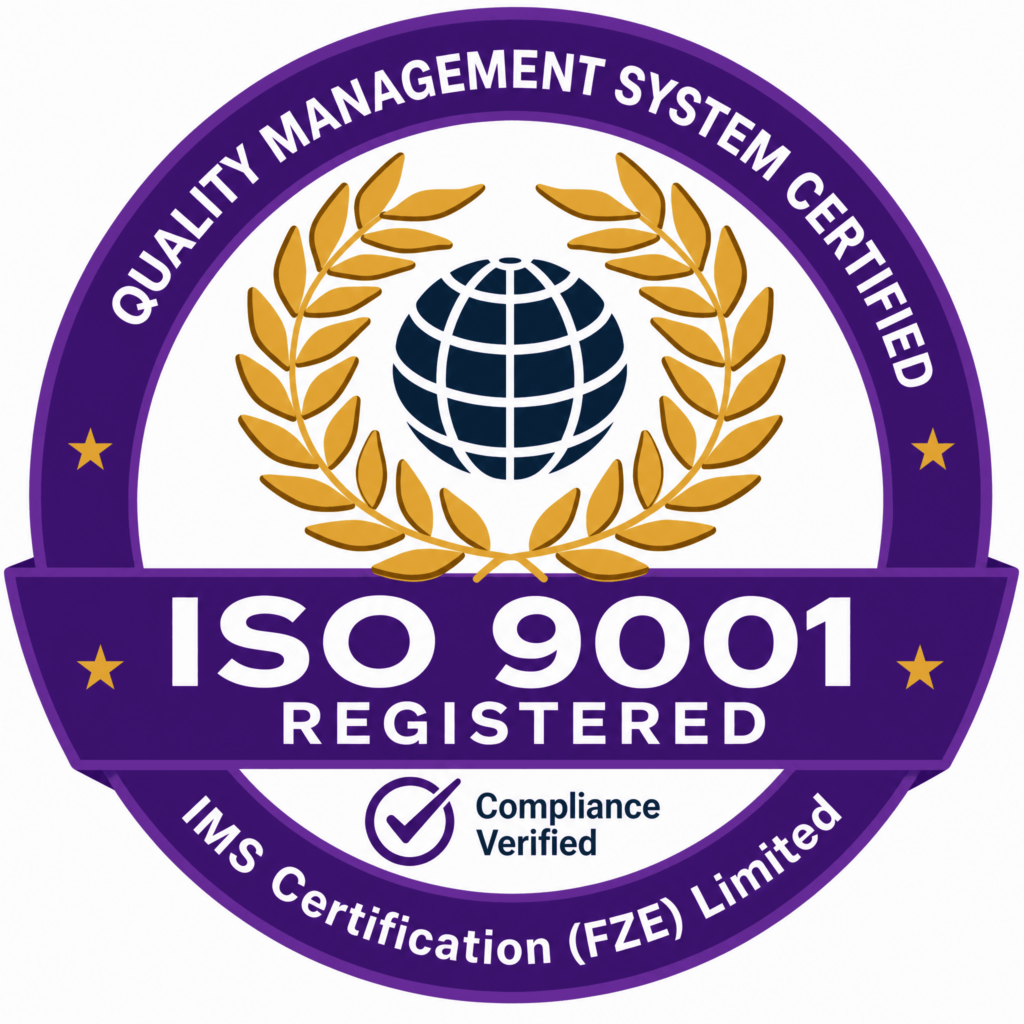 ISO 9001 Quality Management System Certification